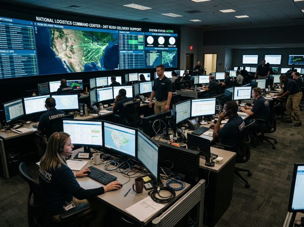 24/7 rush delivery support