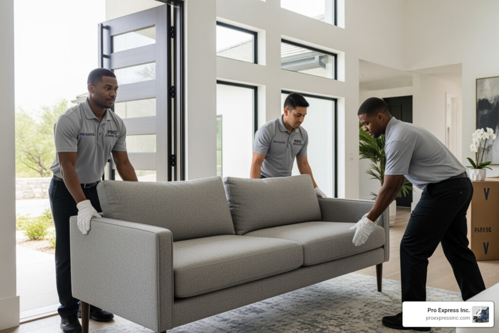 furniture white glove delivery